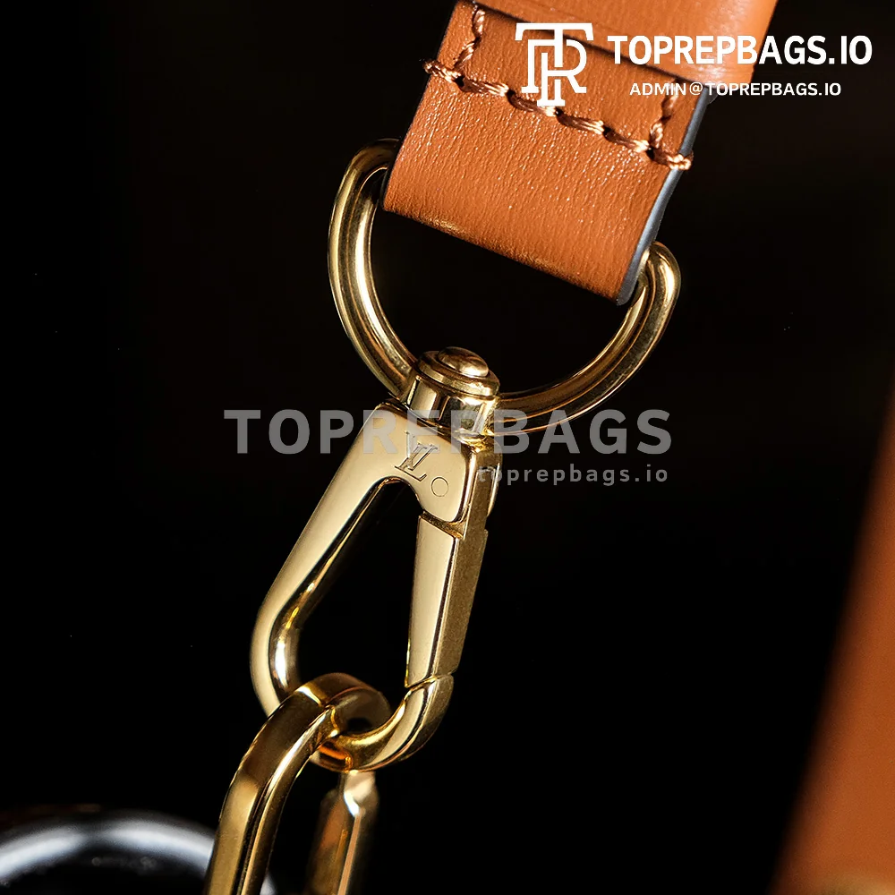 a1745829794766_6765 Louis Vuitton Mini Dauphine Messenger in Brown