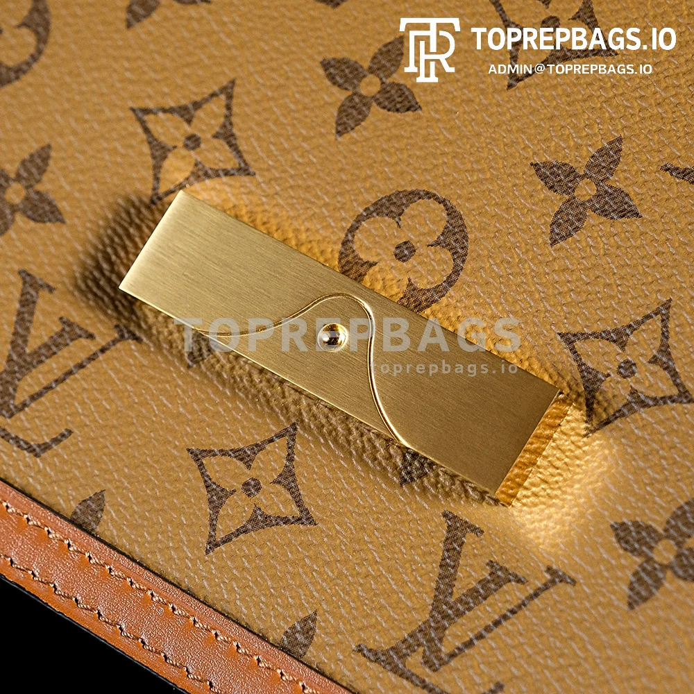 a1745829794769_4604 Louis Vuitton Mini Dauphine Messenger in Brown