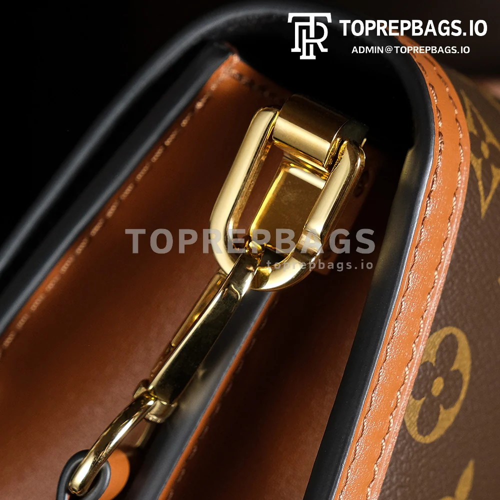 a1745829796276_6836 Louis Vuitton Mini Dauphine Messenger in Brown