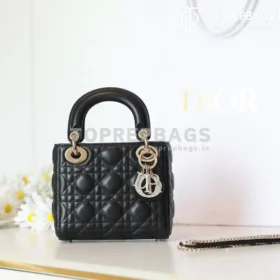 Dior Lady Dior in Black