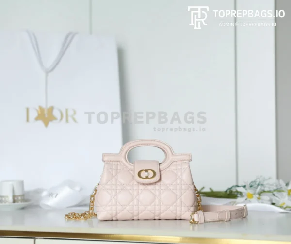 cmp_i1762416897392_8977_0_0 Dior Jolie Top Handle in Pink