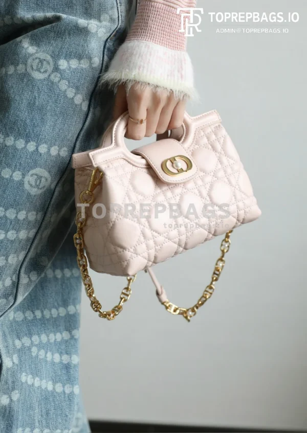 cmp_i1762417057030_7235_0_2 Dior Jolie Top Handle in Pink