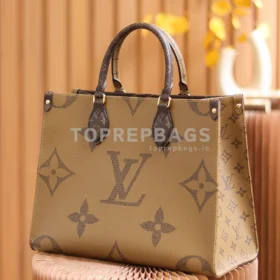 Louis Vuitton OnTheGo Small in Brown