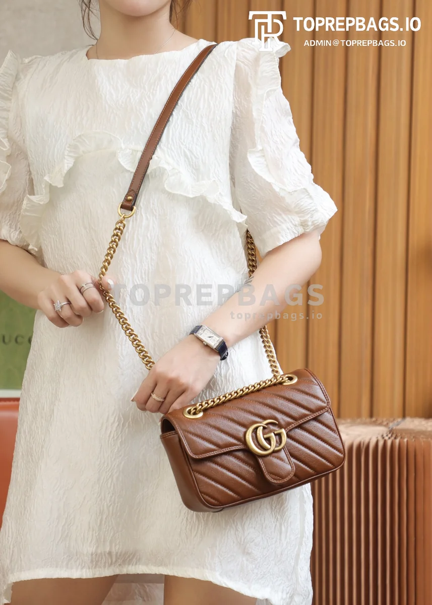 i1632385883_1061_3 Gucci GG Marmont Small in Brown