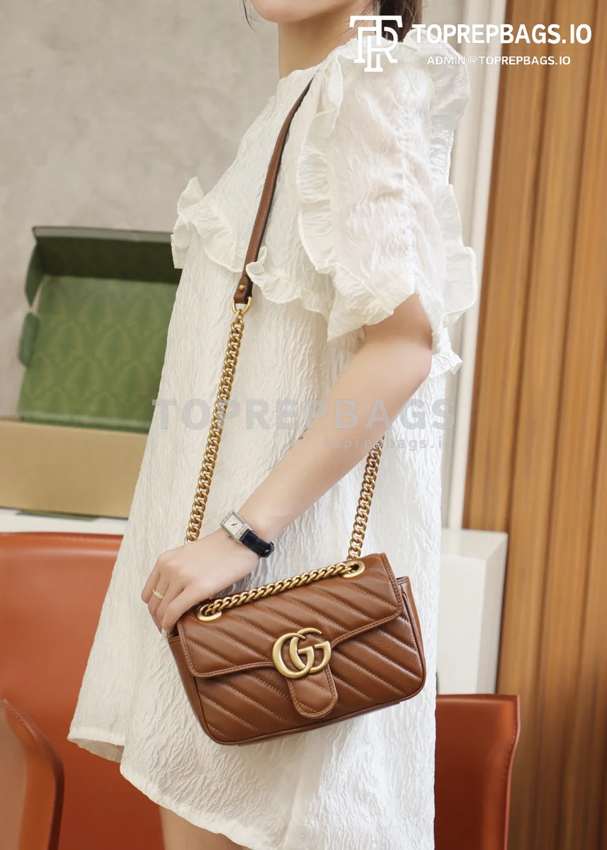 i1632385883_2185_4 Gucci GG Marmont Small in Brown