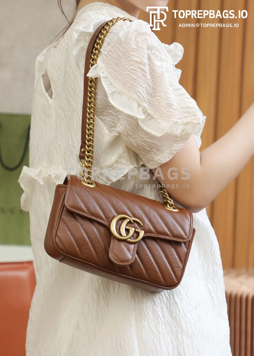 i1632385883_5548_8 Gucci GG Marmont Small in Brown