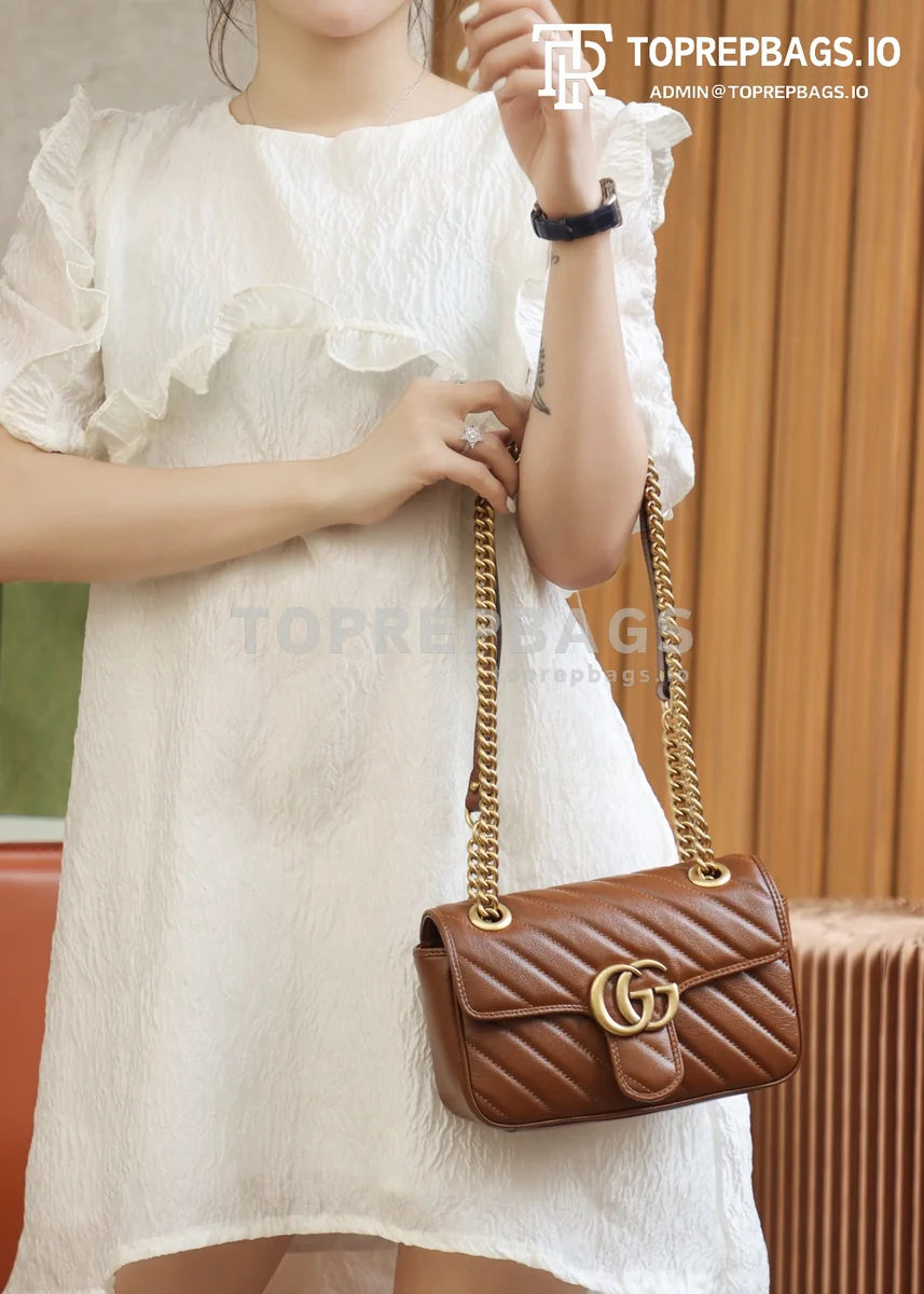 i1632385883_8789_5 Gucci GG Marmont Small in Brown