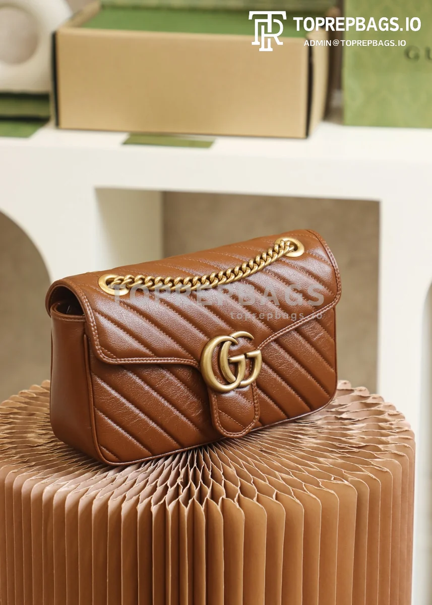 i1632386167_1824_2 Gucci GG Marmont Small in Brown