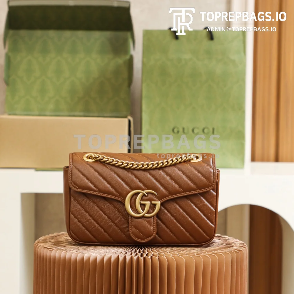 i1632386167_7427_0 Gucci GG Marmont Small in Brown