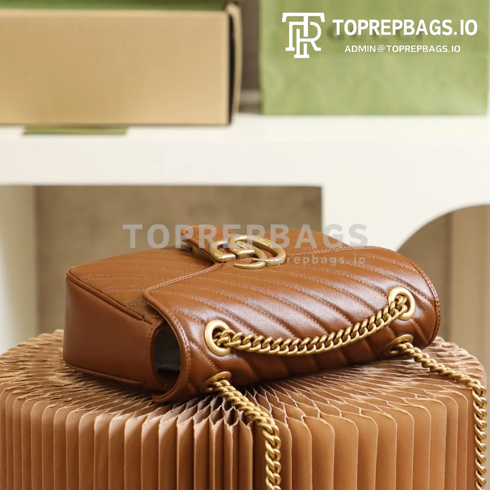 i1632386167_8436_5 Gucci GG Marmont Small in Brown