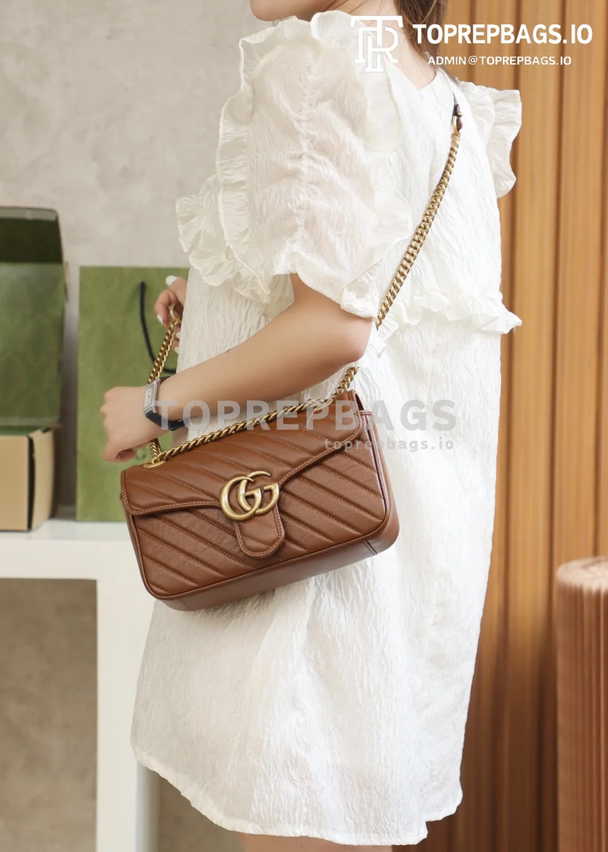 i1632386544_1426_5 Gucci GG Marmont Small in Brown