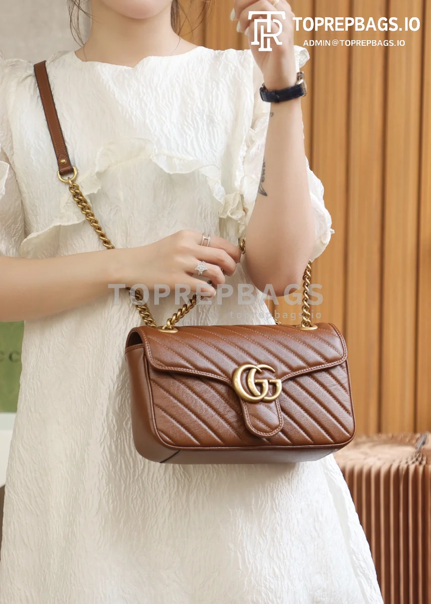 i1632386544_283_4 Gucci GG Marmont Small in Brown