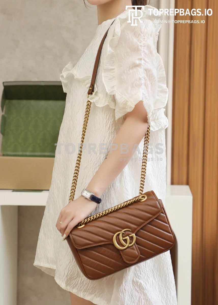 i1632386544_4796_3 Gucci GG Marmont Small in Brown