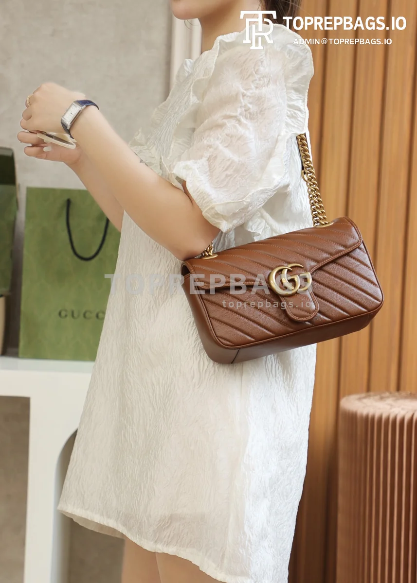 i1632386544_6144_0 Gucci GG Marmont Small in Brown