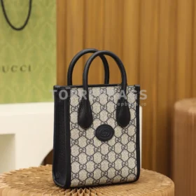 Gucci Ophidia Mini Tote in Beige