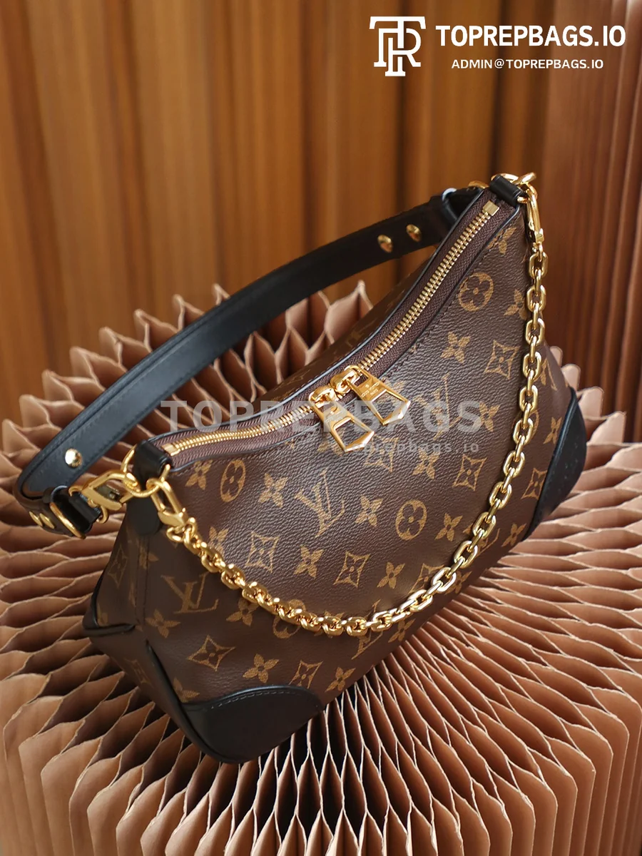 i1653909431_1192_8 Louis Vuitton Boulogne Hobo in Brown