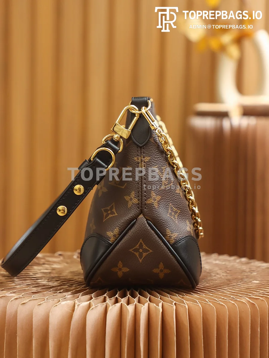 i1653909431_1259_4 Louis Vuitton Boulogne Hobo in Brown
