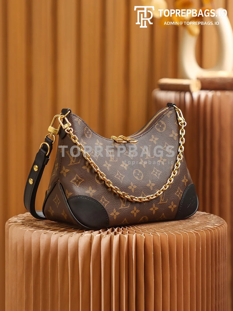 i1653909431_1399_2 Louis Vuitton Boulogne Hobo in Brown