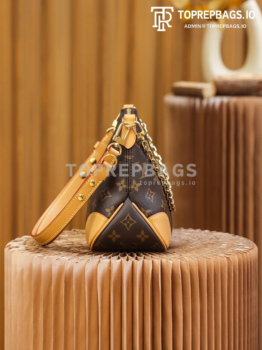 i1653911701_8752_2 Louis Vuitton Boulogne Hobo in Brown
