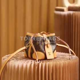 Louis Vuitton Noe Purse in Brown