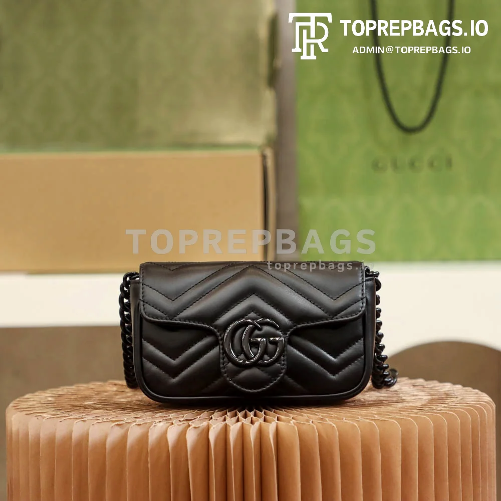 i1658405080_5859_0 Gucci GG Marmont Super Mini in Black