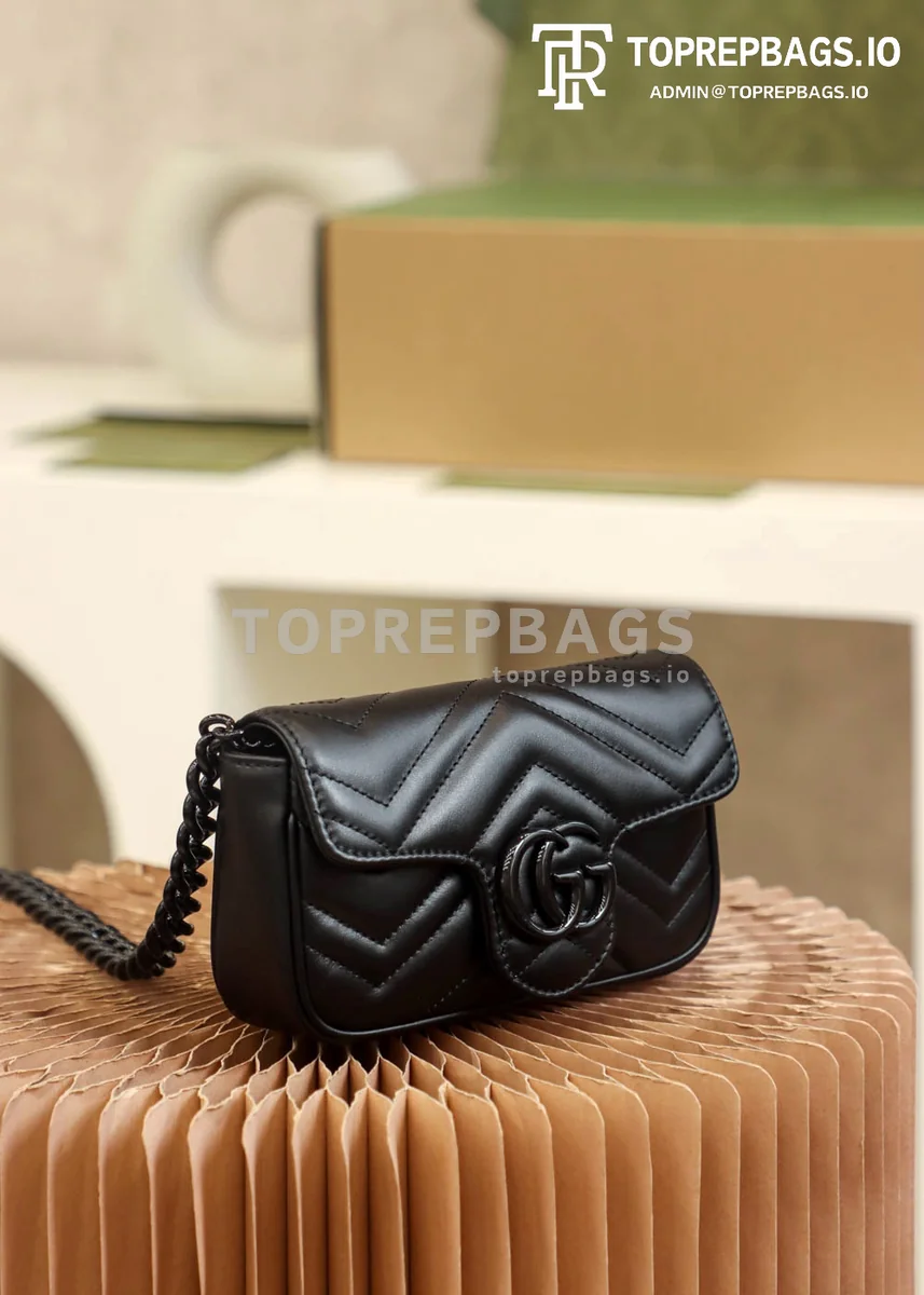 i1658405080_6634_3 Gucci GG Marmont Super Mini in Black