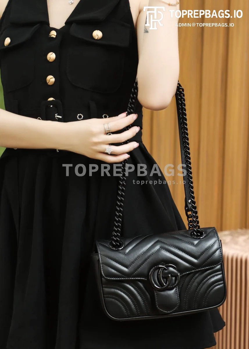 i1660239446_4623_5 Gucci GG Marmont Mini in Black