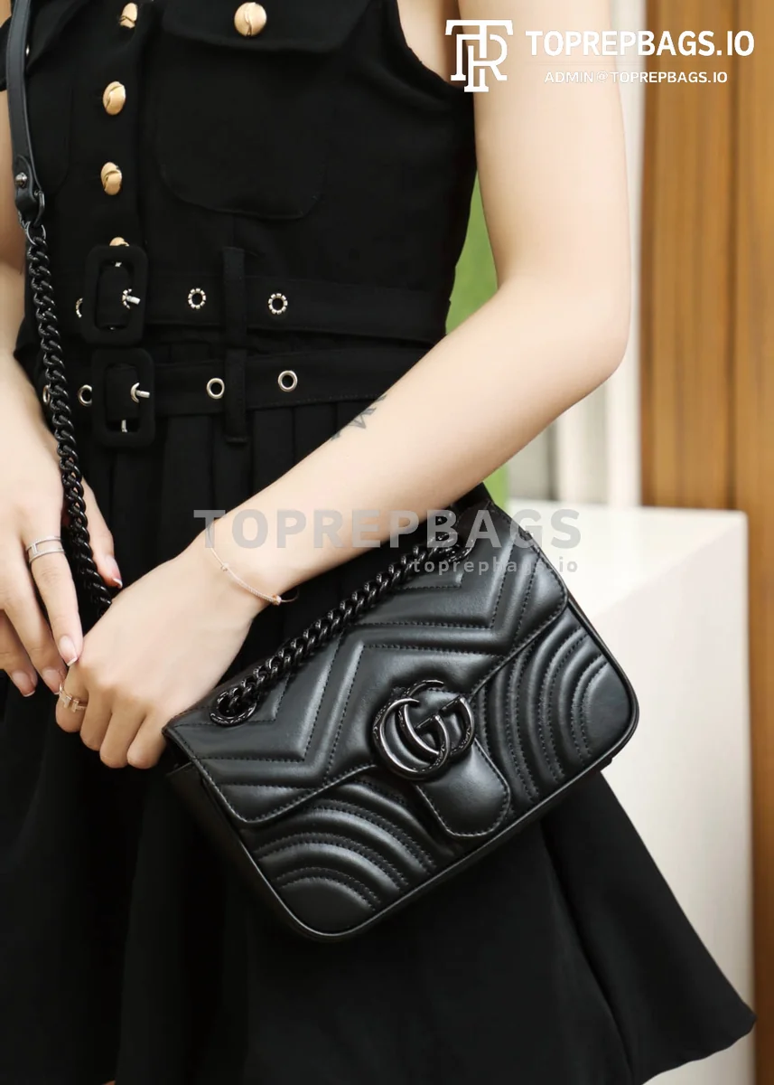 i1660239446_8949_4 Gucci GG Marmont Mini in Black