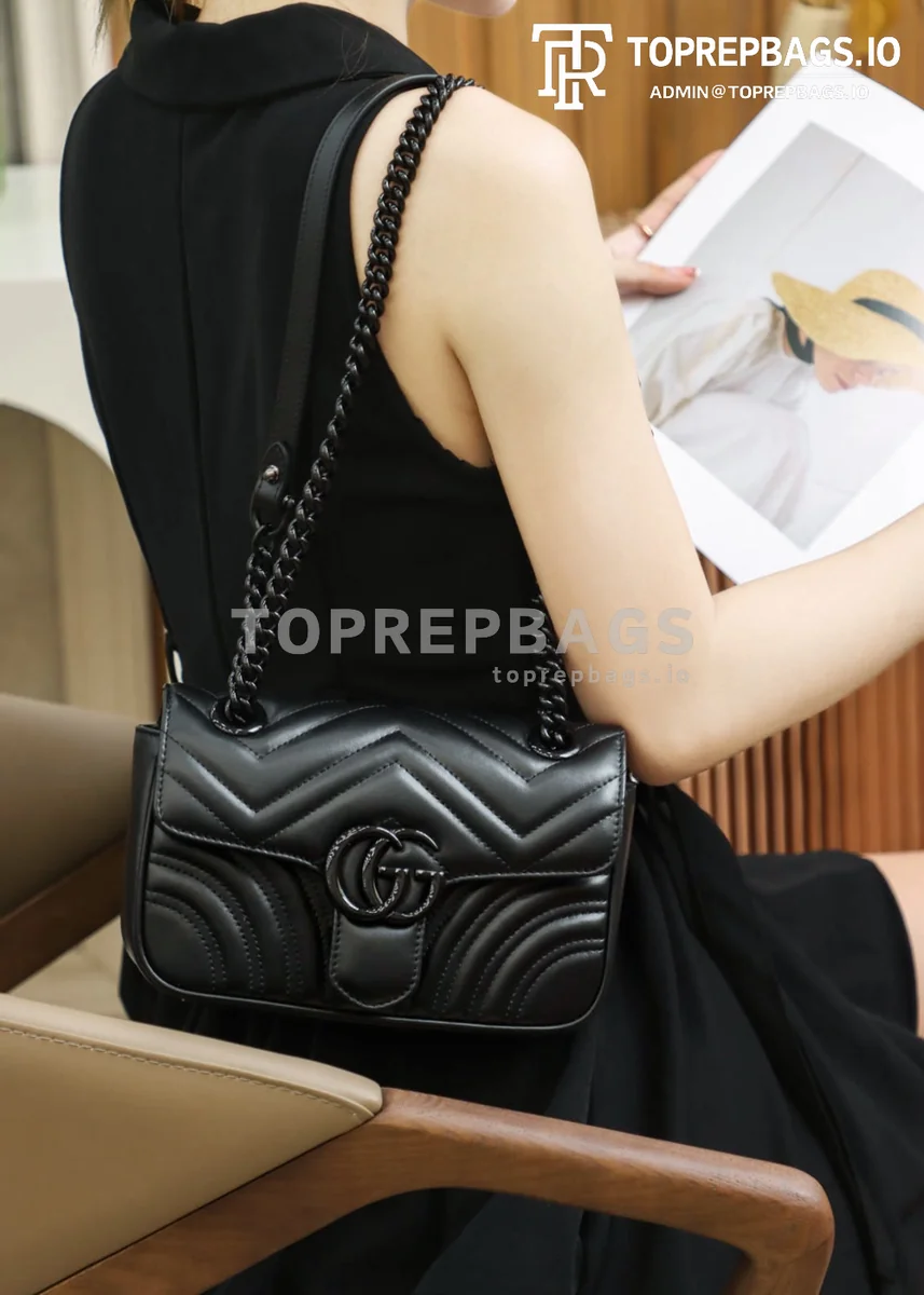 i1660239446_9926_7 Gucci GG Marmont Mini in Black