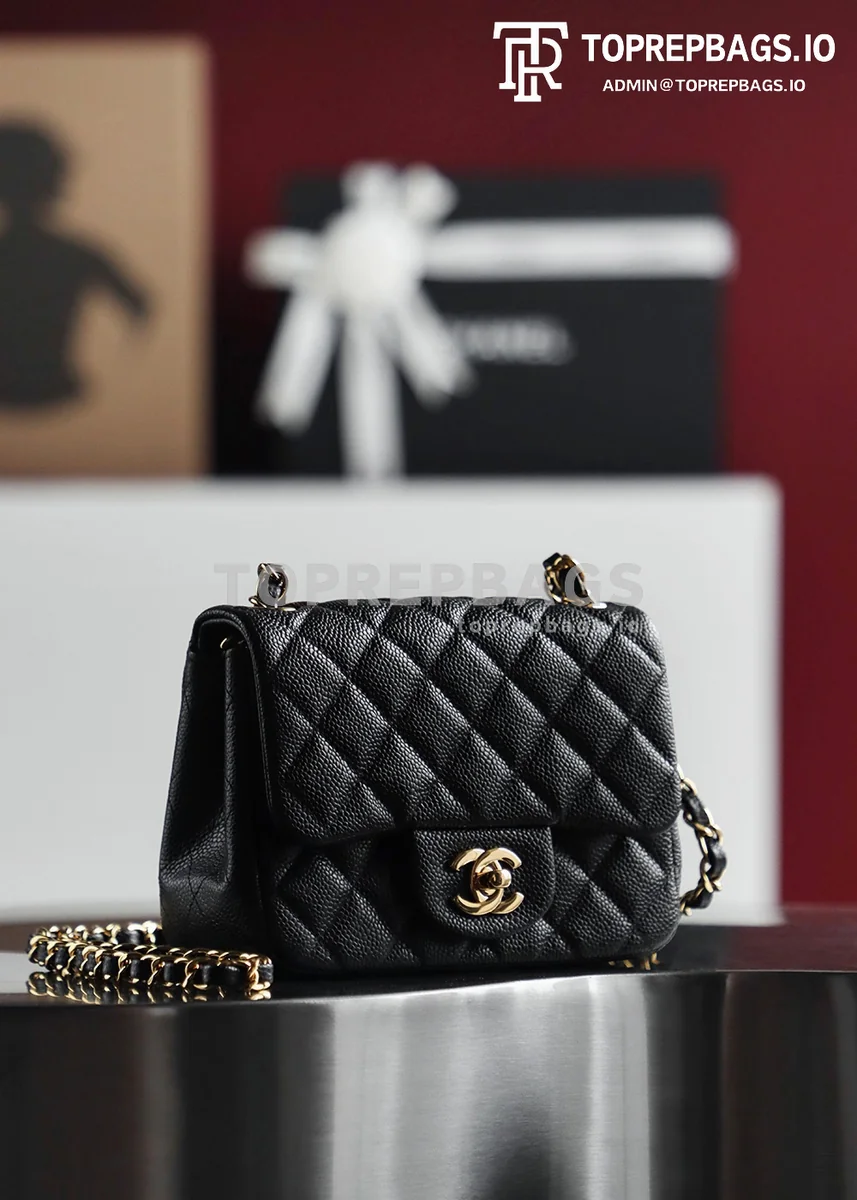 i1678287415_2360_3 Chanel Classic Flap Square Mini in Black