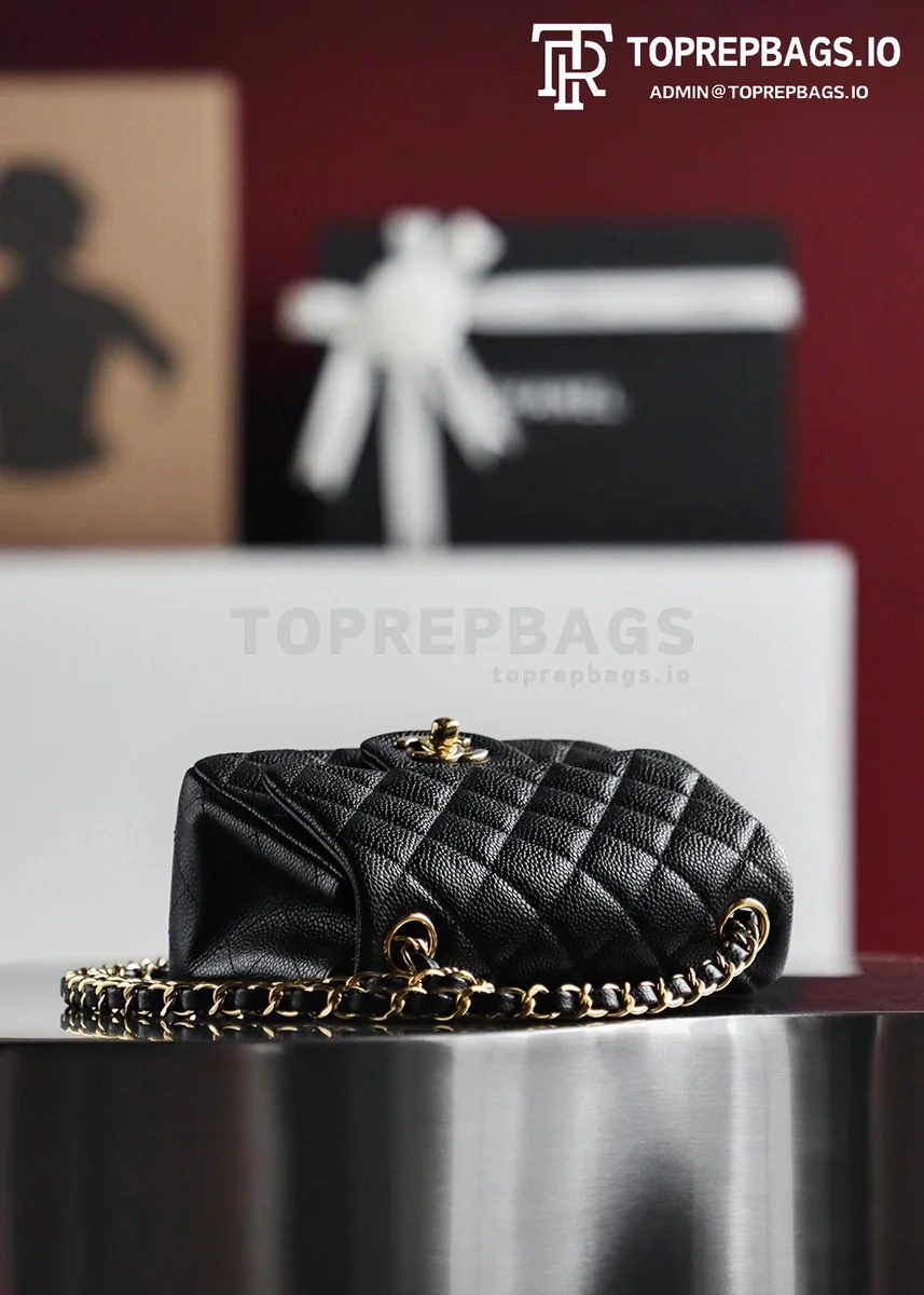 i1678287415_4276_6 Chanel Classic Flap Square Mini in Black