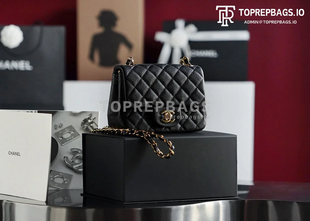 i1678287415_6310_0 Chanel Classic Flap Square Mini in Black