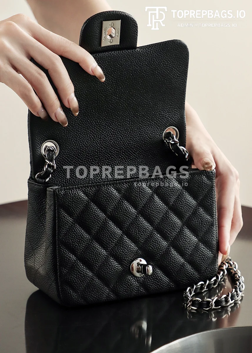 i1678289971_7619_8 Chanel Classic Flap Square Mini in Black