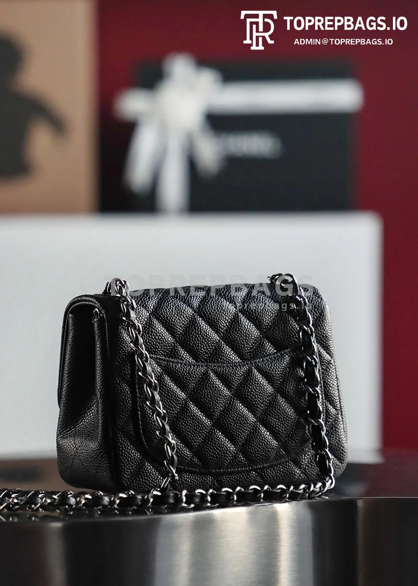 i1678289971_9343_5 Chanel Classic Flap Square Mini in Black