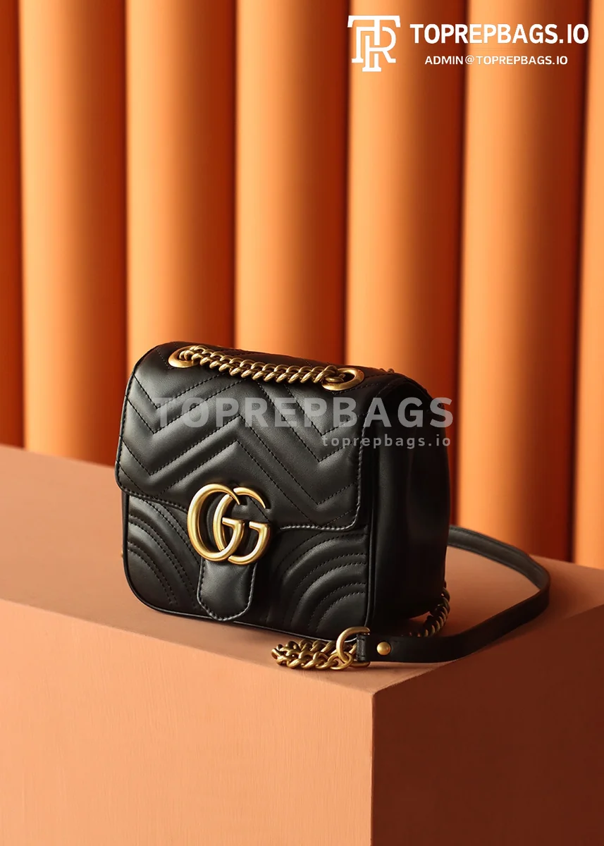 i1678884860_2394_5 Gucci Marmont Square Mini in Black