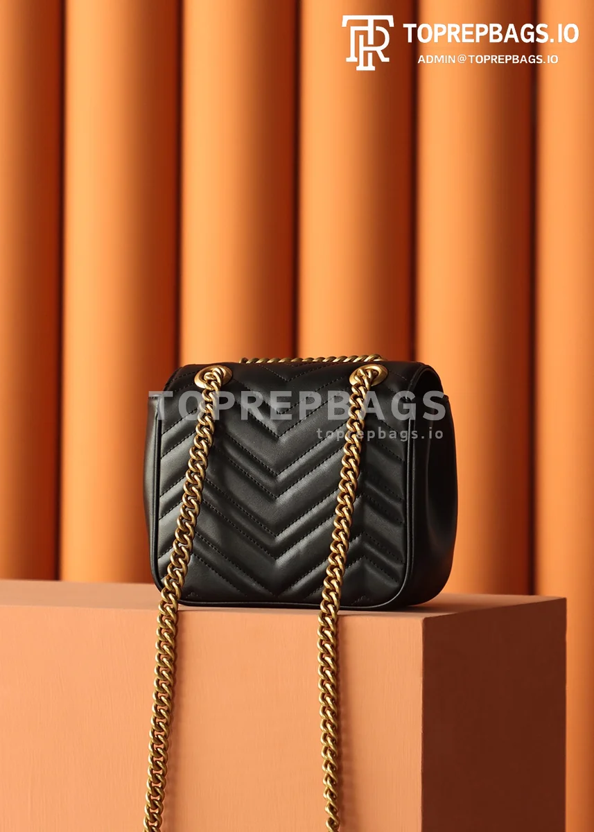 i1678884860_9566_3 Gucci Marmont Square Mini in Black