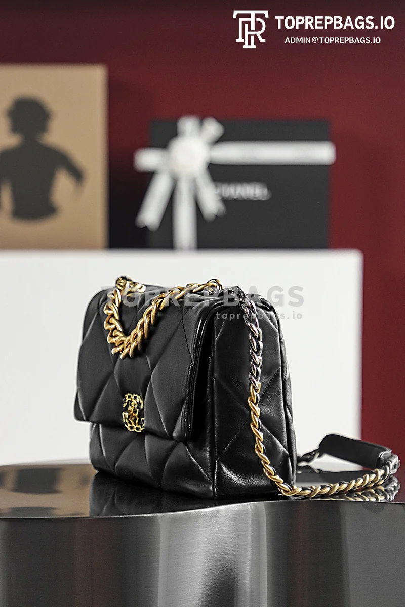i1679381882_6034_7 Chanel 19 Bag Medium in Black