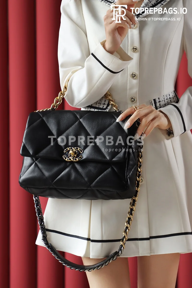 i1679384004_7950_6 Chanel 19 Bag Medium in Black