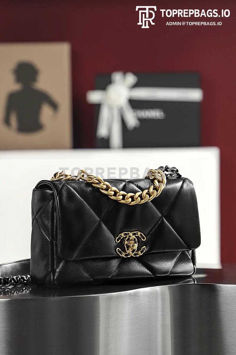 i1679386030_9479_3 Chanel 19 Bag Small in Black