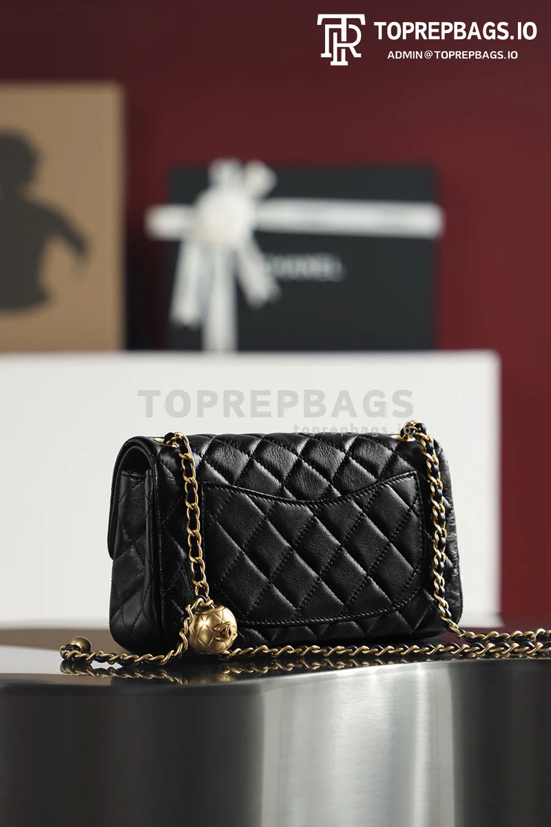 i1680502819_3711_5 Chanel Classic Flap Mini Pearl Crush in Black
