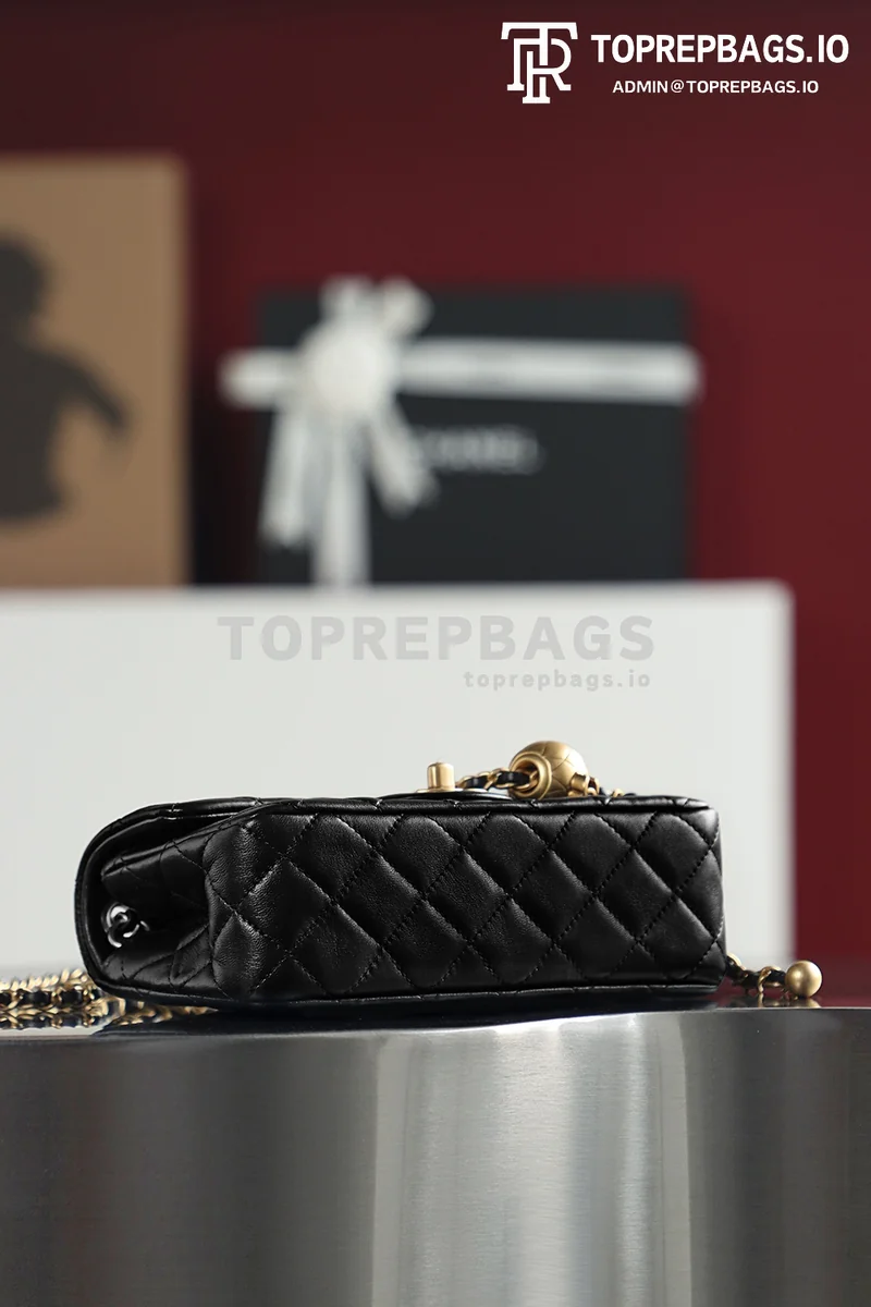 i1680502819_9005_7 Chanel Classic Flap Mini Pearl Crush in Black