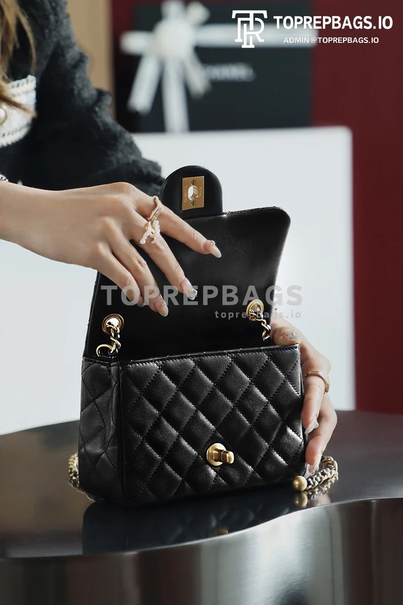i1680507013_2672_8 Chanel CF Square Mini Pearl Crush in Black