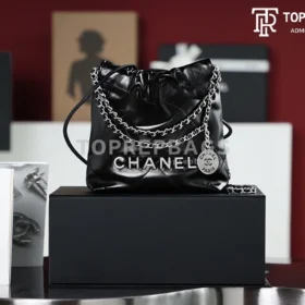 Chanel Mini 22 Bag in Black