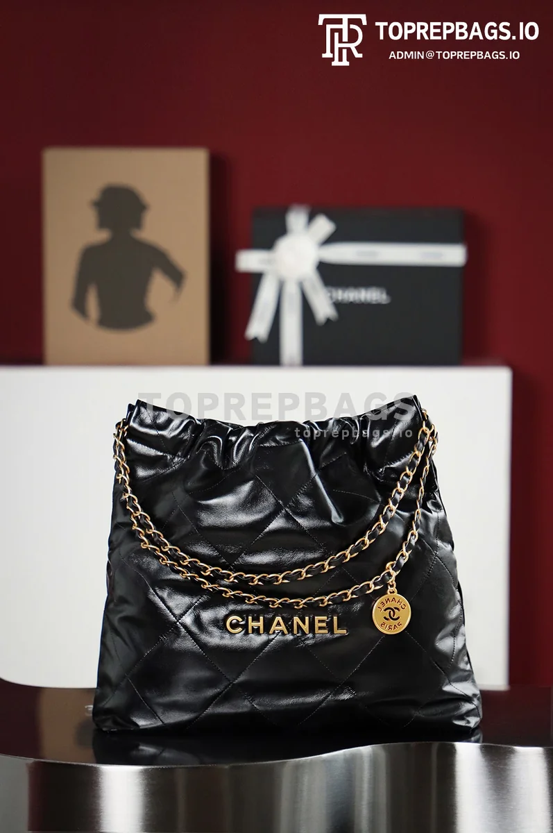 i1683974577_6826_2 Chanel 22 Bag Medium in Black