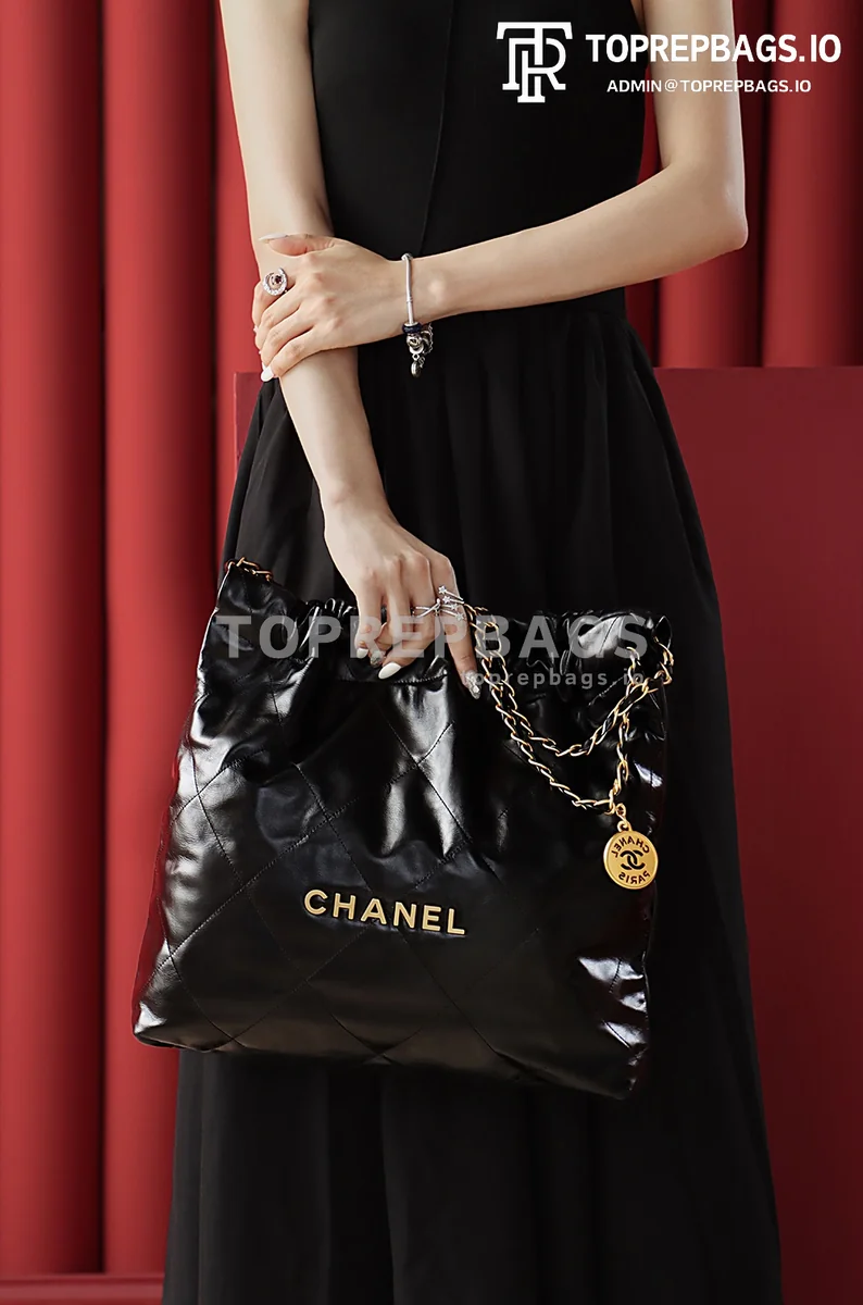 i1683974662_1065_4 Chanel 22 Bag Medium in Black