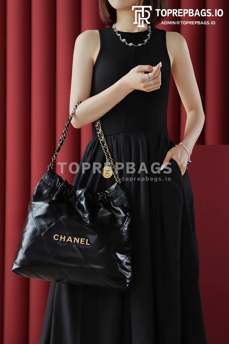 i1683974662_4057_3 Chanel 22 Bag Medium in Black