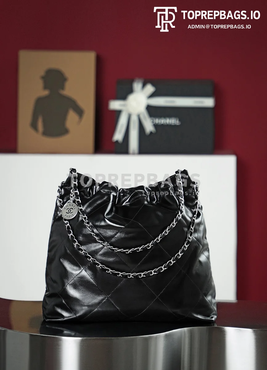 i1683975475_5487_5 Chanel 22 Bag Medium in Black