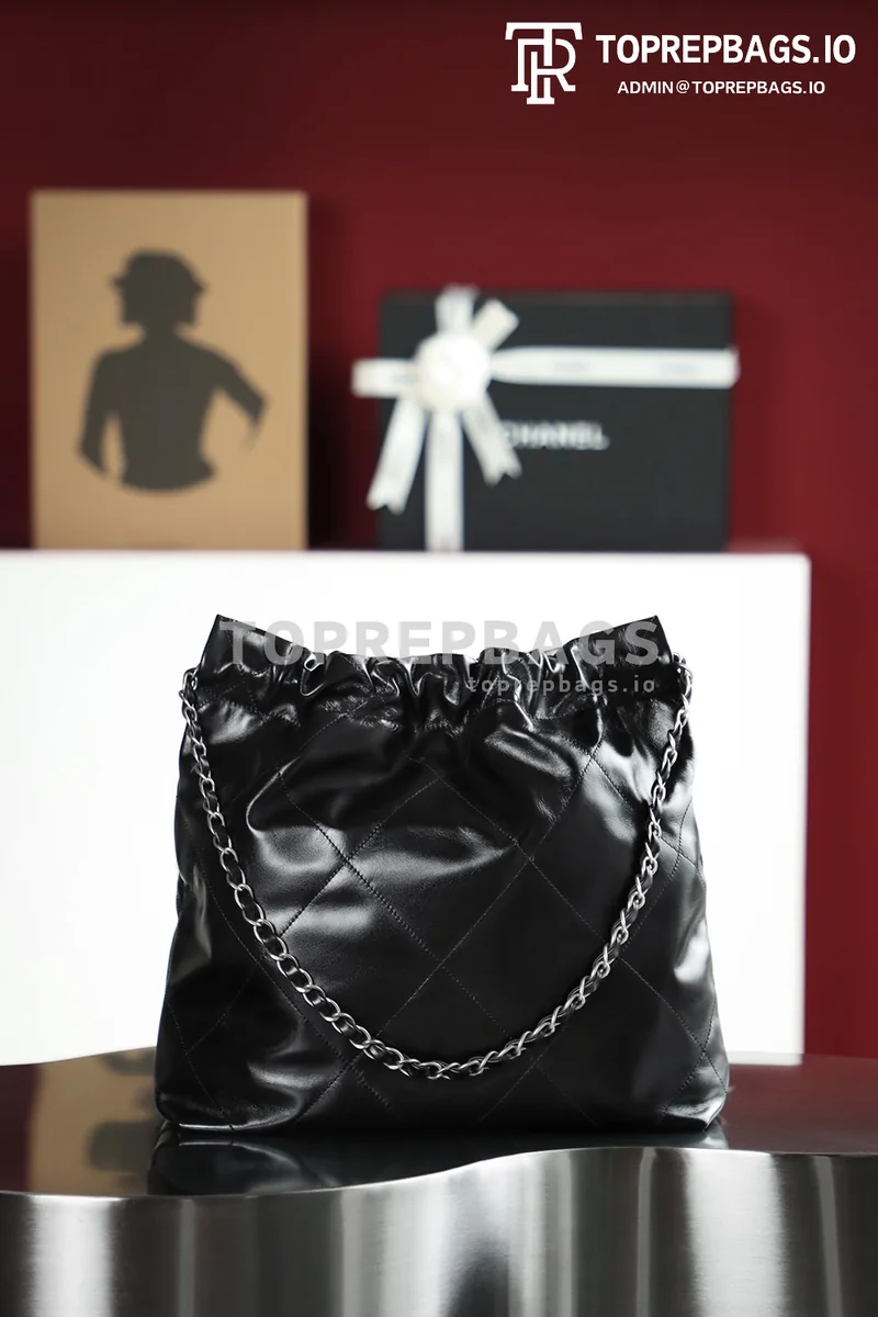 i1683978635_4940_5 Chanel 22 Bag Small in Black