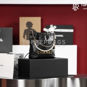 i1685266887_5533_0 Chanel 22 Bag MINI in Black