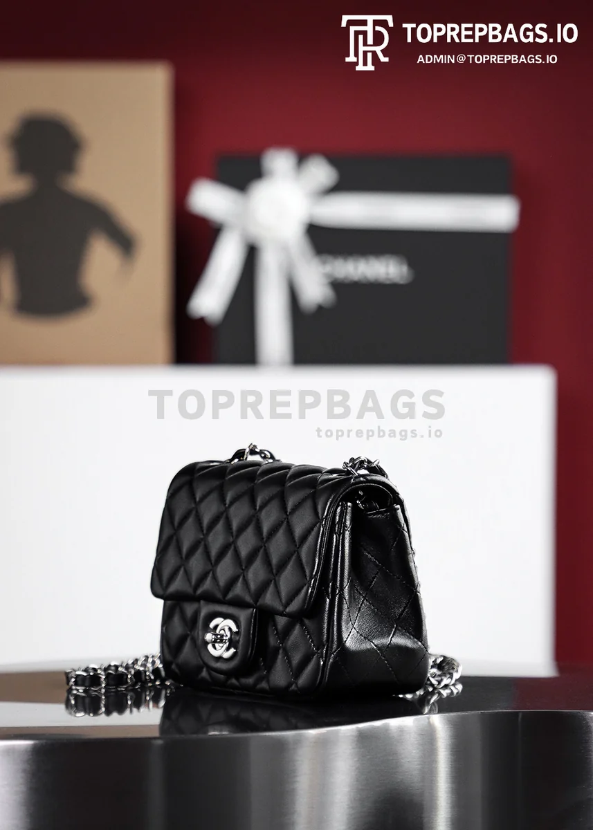 i1687779837_8837_5 Chanel Classic Flap Square Mini in Black